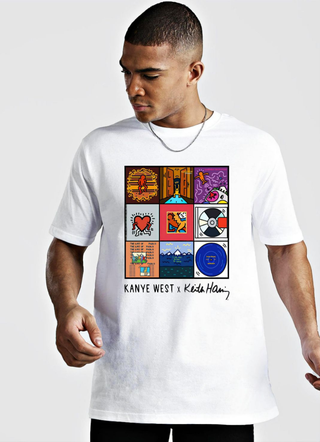 Kanye West X Keith Haring T-Shirt