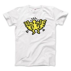 Keith Haring Angel Icon 1990 Street Art T-Shirt