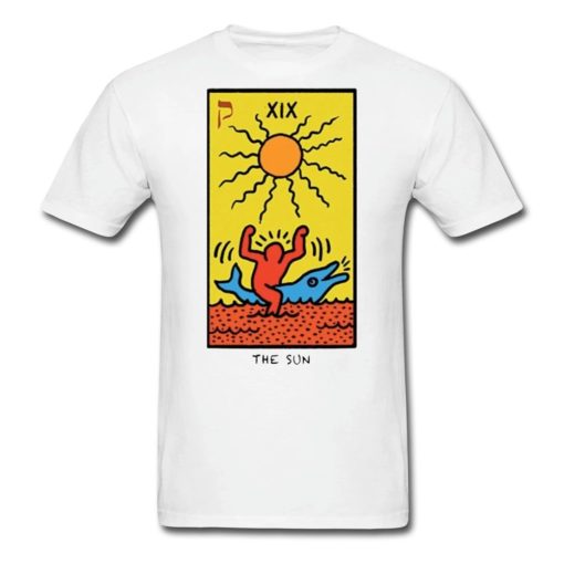 Keith Haring Graphic Street Art The Sun T-Shirt