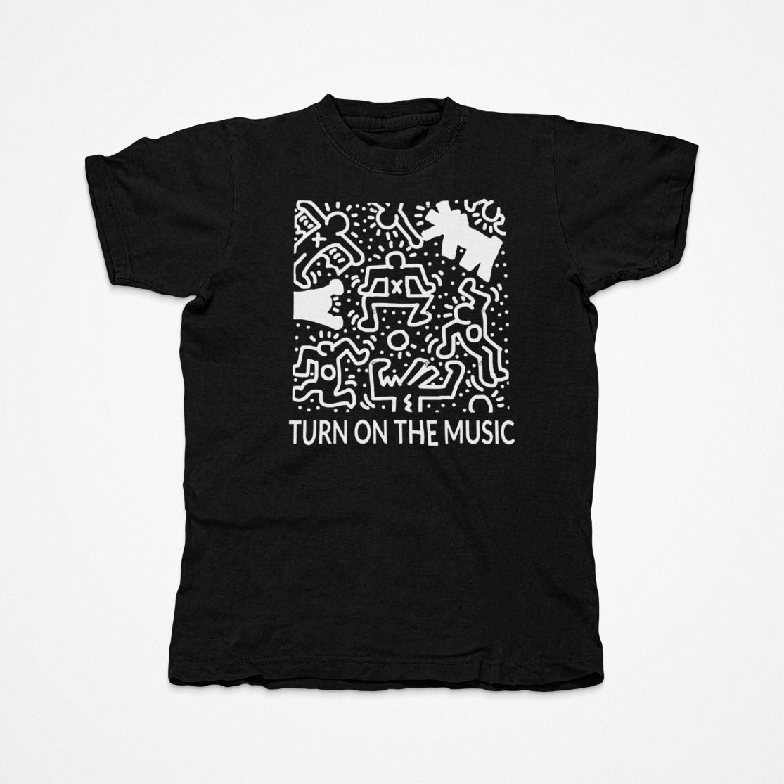 Keith Haring Music Art T-Shirt