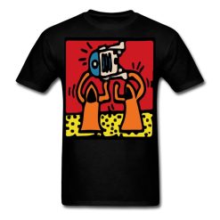 Keith Haring Pack De Fête Graphic Street Art T-Shirt