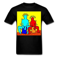 Keith Haring Percussionnistes Pop Art Graphic Street T-Shirt