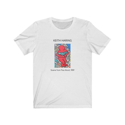 Keith Haring Scene From Pisa Mural T-Shirt