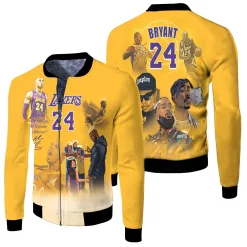 Kobe Bryant Los Angeles Lakers 24 Signed 3d T Shirt Hoodie Sweater Fleece Bomber Jacket