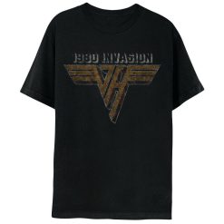 Live Nation Van Halen 1980 Invasion Black T-Shirt