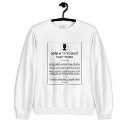 Lord And Lady Bridgerton In Whistledown Unisex Sweatshirt