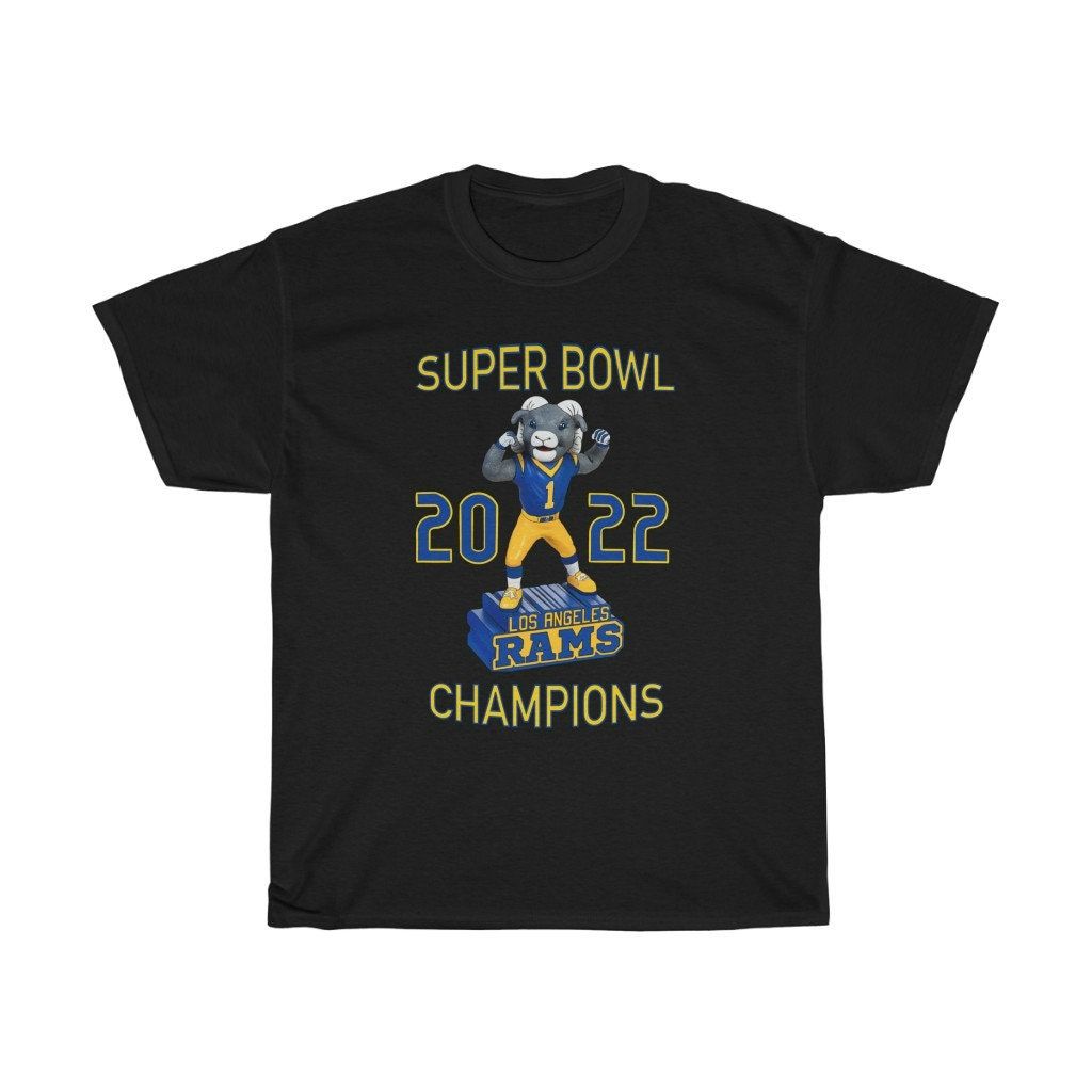 Los Angeles Ram Super Bowl LVI Champions Tee Shirt