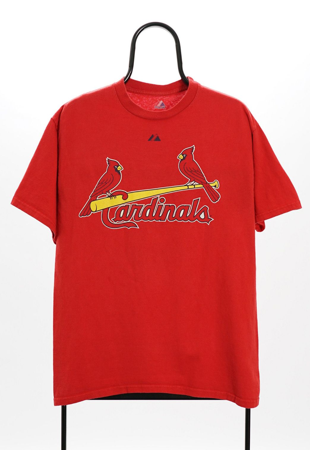 Majestic Mlb Vintage Red St Louis Cardinals T-Shirt