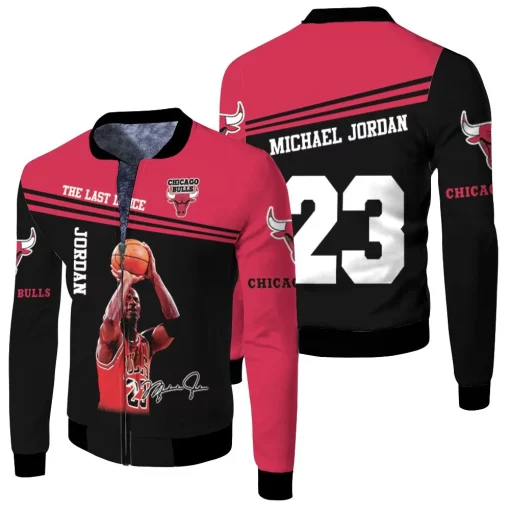 Michael Jordan The Last Dance Chicago Bulls Signed For Fan T Shirt 3d Jersey Fleece Bomber Jacket