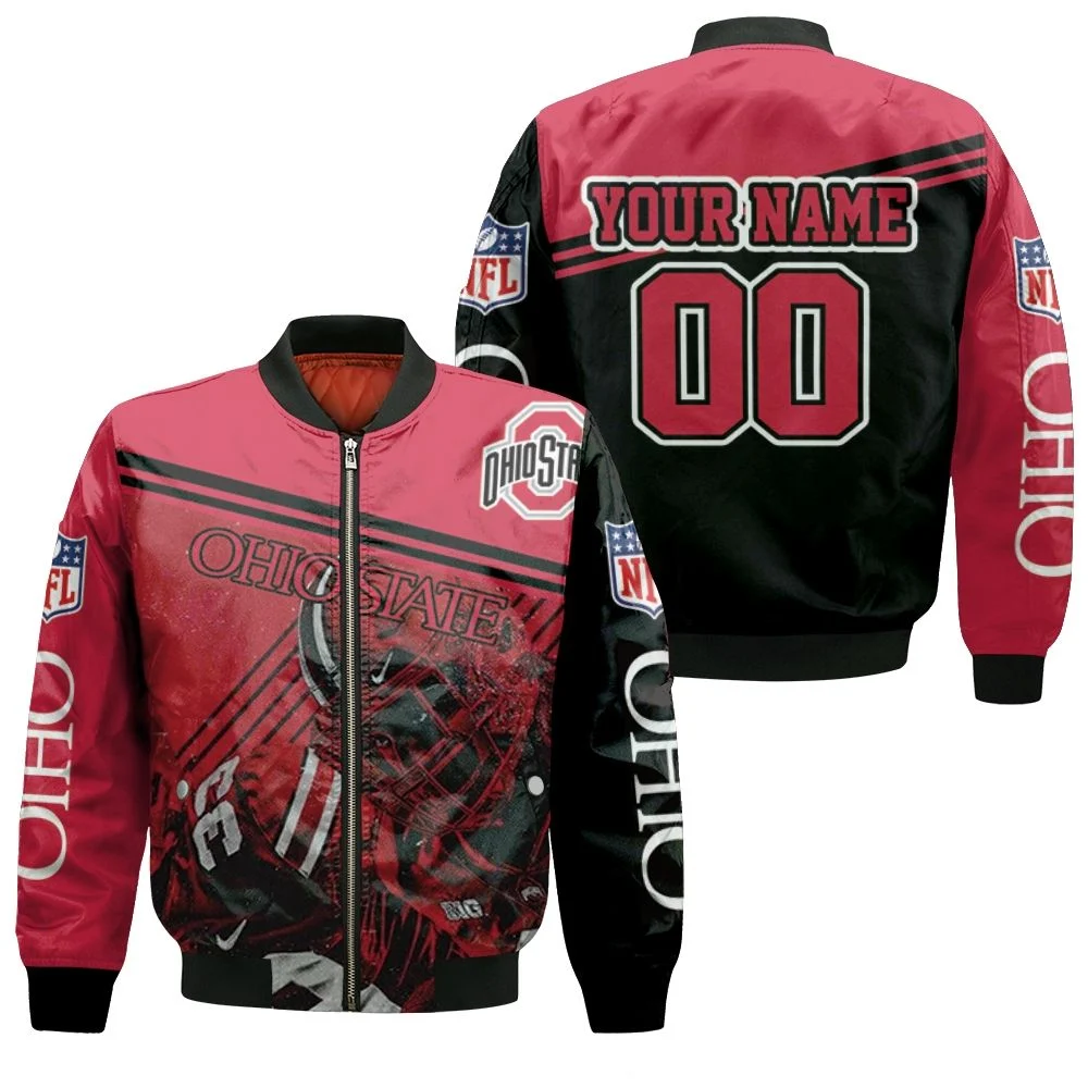 Ncaa Ohio State Buckeyes Best Players Nfl 2020 Champions Personalized Bomber Jacket