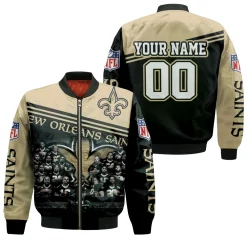 New Orleans Saints Nfc Champions Coach Players Personalized Bomber Jacket