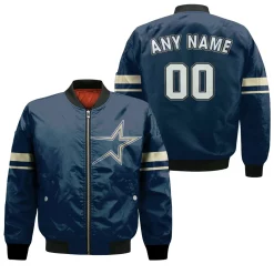 Personalized Houston Astros 00 Anyname 1997 Throwback Players Navy Jersey Inspired Style Gift For Houston Astros Fans Bomber Jacket