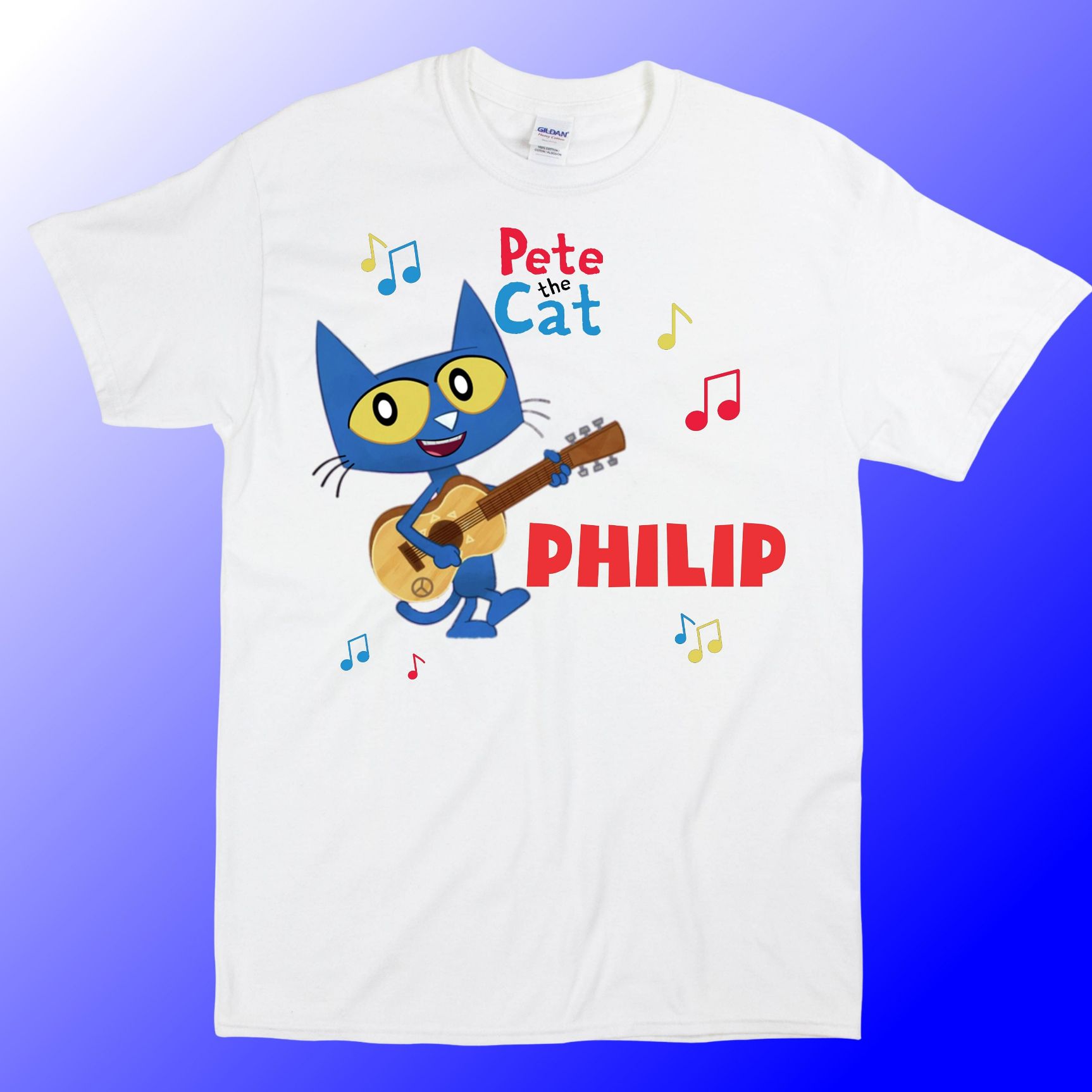 Pete The Cat  Inspired Shirt