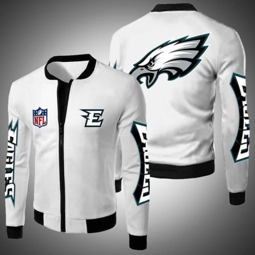 Philadelphia Eagles Nfl Bomber Jacket 3d 3d Allover Designed Tshirt Hoodie Up To 5xl 3d Hoodie Sweater Tshirt