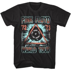 Pink Floyd Dsotm World Tour 1973 Mens T-Shirt