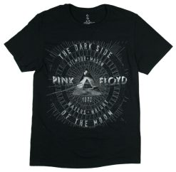 Pink Floyd Mens Dark Side Of The Moon Gilmour Mason Waters Wright T-Shirt