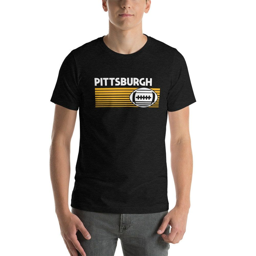 Pittsburgh Football Retro Style Short-Sleeve Unisex T-Shirt
