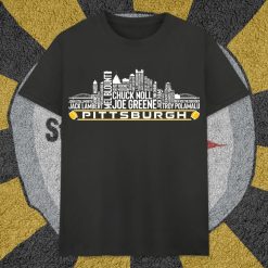 Pittsburgh Football Team All Time Legends T-Shirt