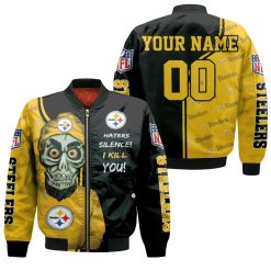 Pittsburgh Steelers Haters Silence Personalized Bomber Jacket