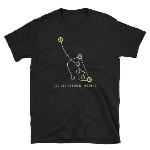 Pittsburgh Steelers Immaculate Reception Famous Football Play Short Sleeve Unisex T-Shirt