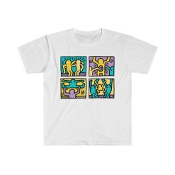 Pop Shop I Keith Haring 1987 Unisex Softstyle T-Shirt