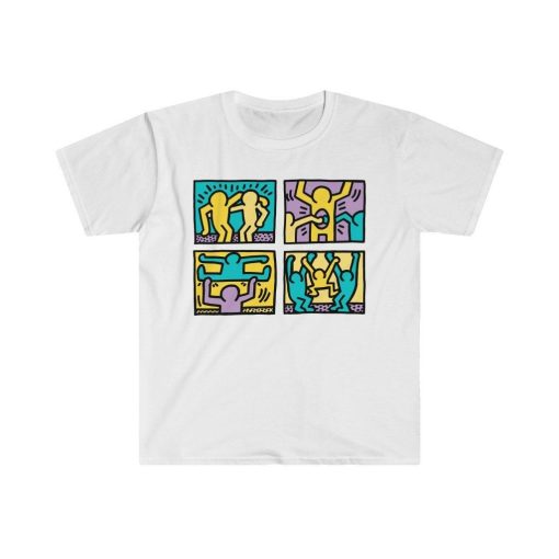 Pop Shop I Keith Haring 1987 Unisex Softstyle T-Shirt