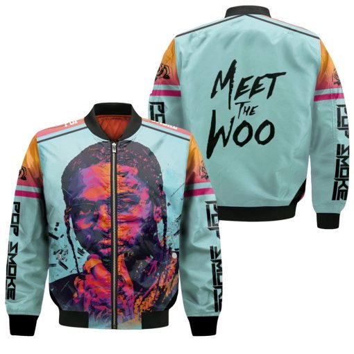 Pop Smoke Legend Rap Hip Hop Pop Bomber Jacket