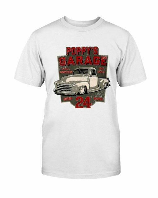 Poppys Garage Classic Chevy Truck Shirt