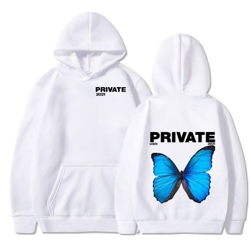 Private Butterfly Explosion Men Women Fashion Hoodie