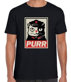 PURR Communist Cat Unisex T-Shirt