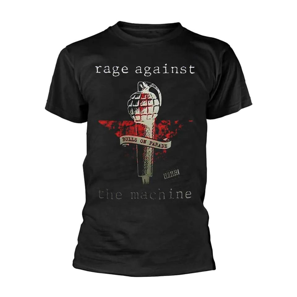 Rage Against The Machine Bulls On Parade Mic T-Shirt