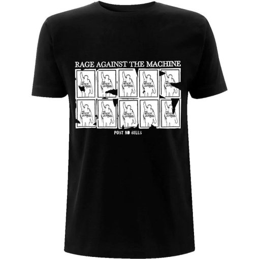 Rage Against The Machine Unisex Tee Post No Bills Shirt