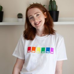 Rainbow Pride Subtle Pantone Tee Shirt