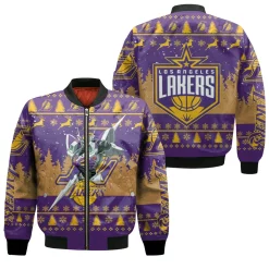 Robot Los Angeles Lakers Nba Western Conference Bomber Jacket