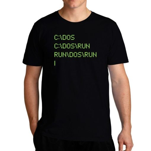 Run Dos Run Funny Geek T-Shirt