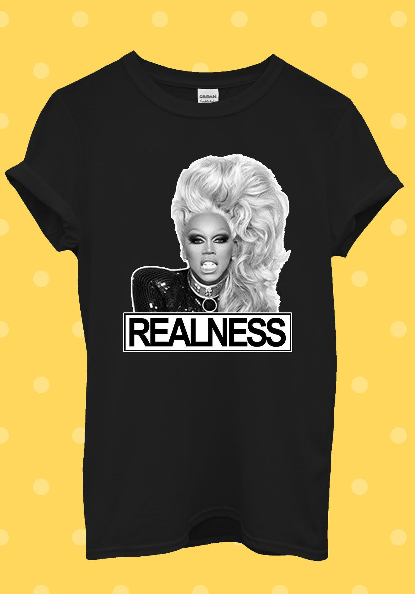 RuPaul Realness Drag LGBT T-Shirt