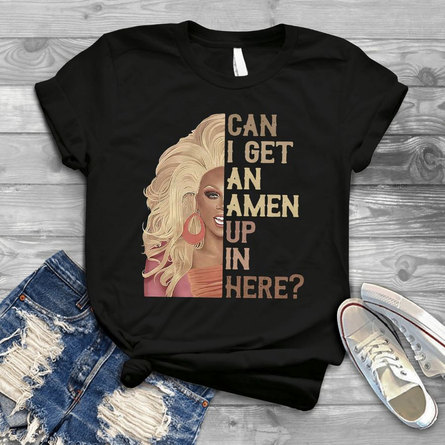RuPauls Drag Race Can I Get An Amen Up In Here Vintage T-Shirt
