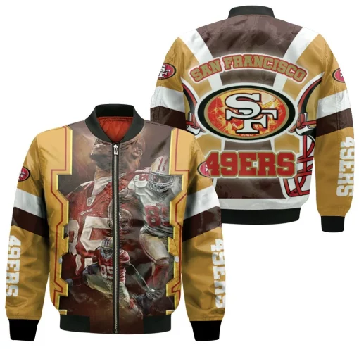 San Francisco 49ers 2021 Art Bomber Jacket