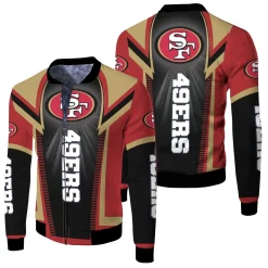 San Francisco 49ers For Fans Fleece Bomber Jacket