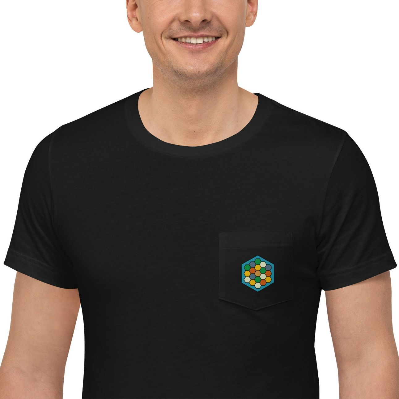 Settlers of Catan-inspired Unisex Pocket T-Shirt