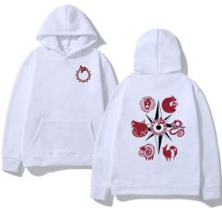 Seven Deadly Tattoos Cartoon Hoodie