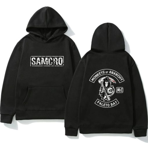 Sons of Anarchy SAMCRO Double Sided Print Hoodie
