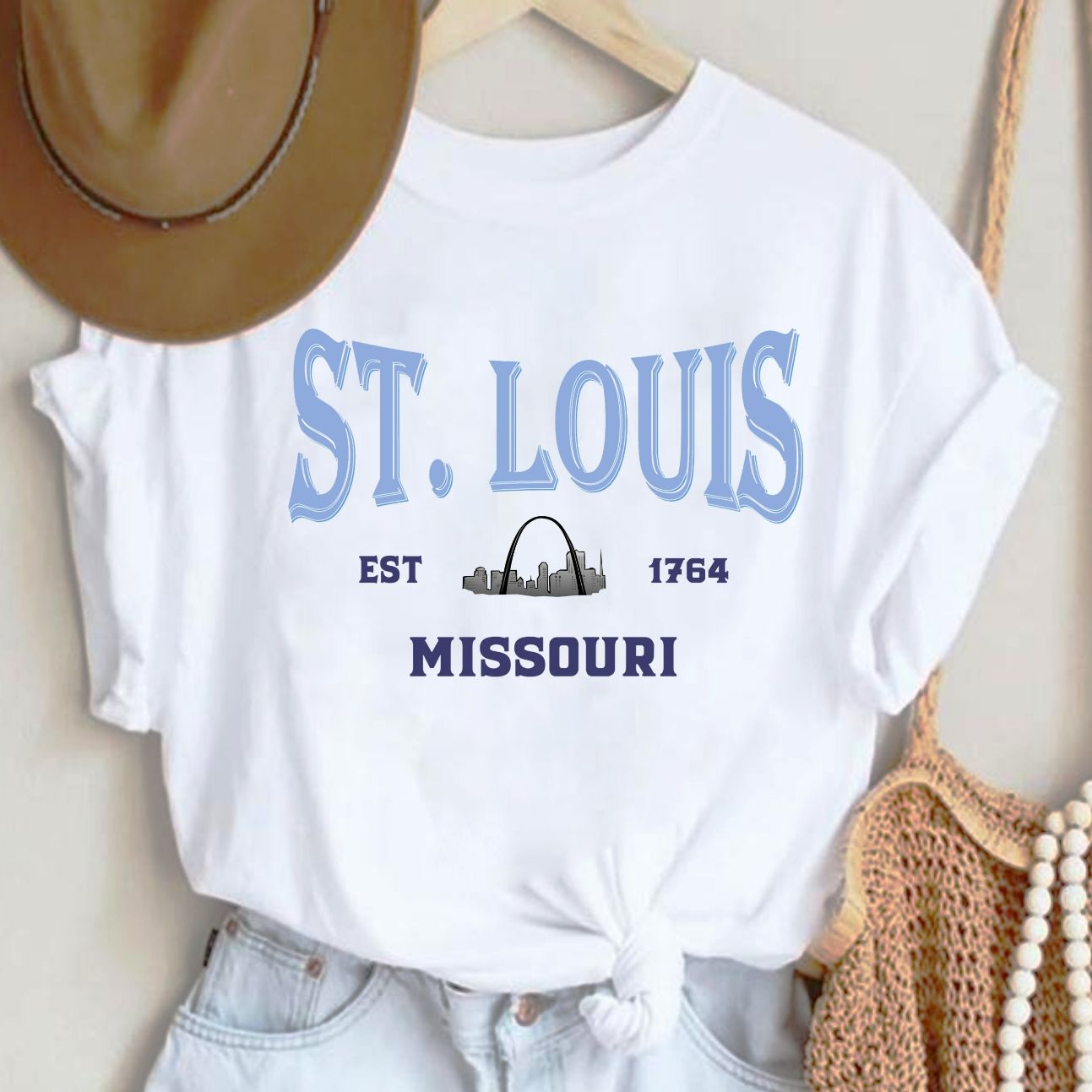 St Louis Crewneck Shirt