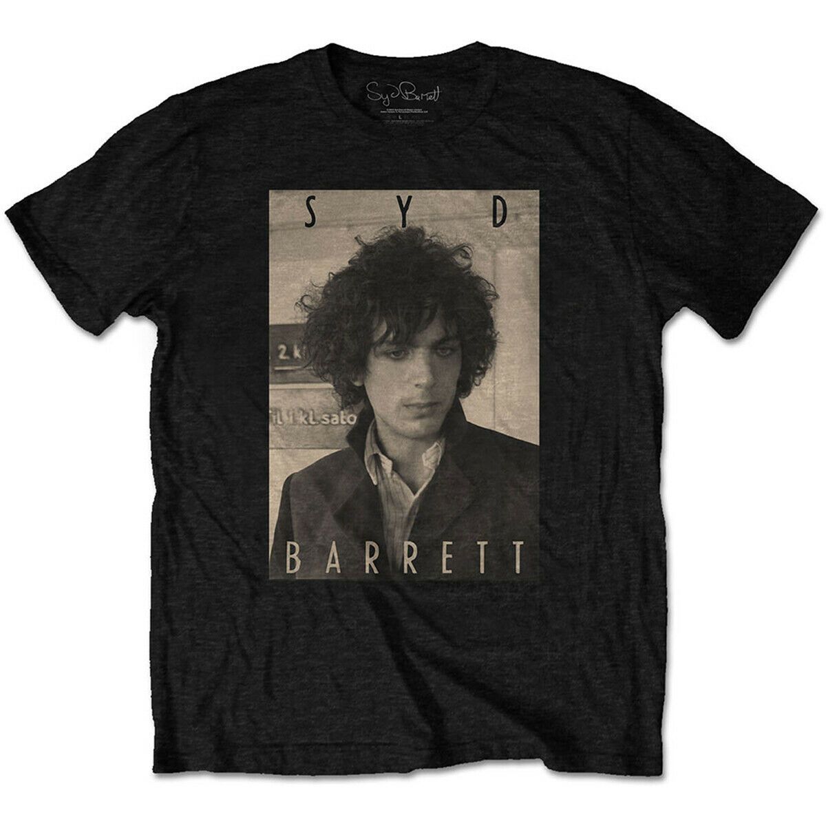 Syd Barrett Pink Floyd Piper At Gates Of Dawn 2 Official Tee T-Shirt