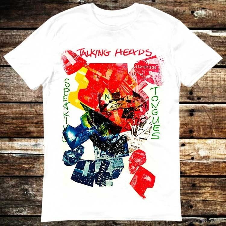 Talking Heads Limited Edition US Tour Poster 80s T-Shirt