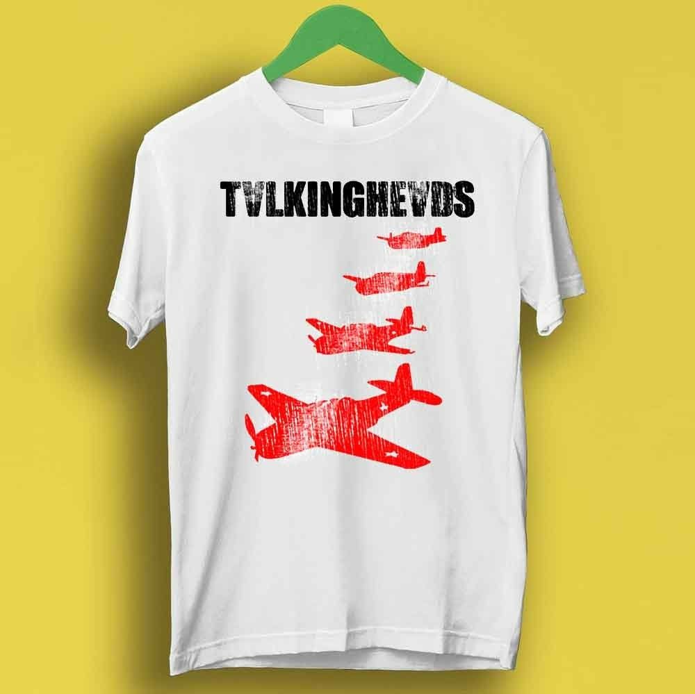 Talking Heads Punk Rock Plane Gift Funny Meme Tee Shirt