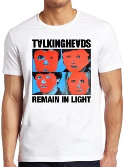 Talking Heads Remain In Light Punk Rock Music Retro Cool Top Tee Shirt