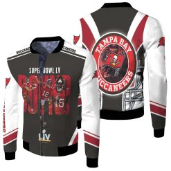 Tampa Bay Buccaneers 2021 Super Bowl Bound Fleece Bomber Jacket