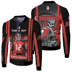 Tampa Bay Buccaneers 2021 Super Bowl Nfc South Division Champions Fleece Bomber Jacket