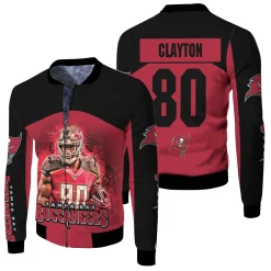 Tampa Bay Buccaneers Michael Clayton 80 Legend 3d Printed Fleece Bomber Jacket